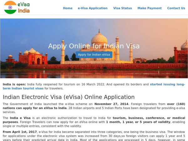 evisa-indian.com