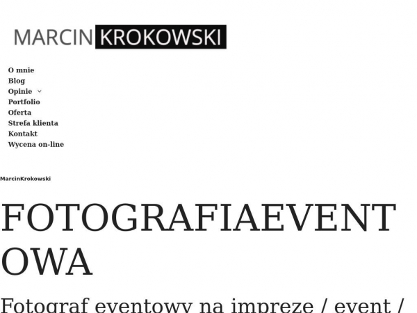 marcinkrokowski.com
